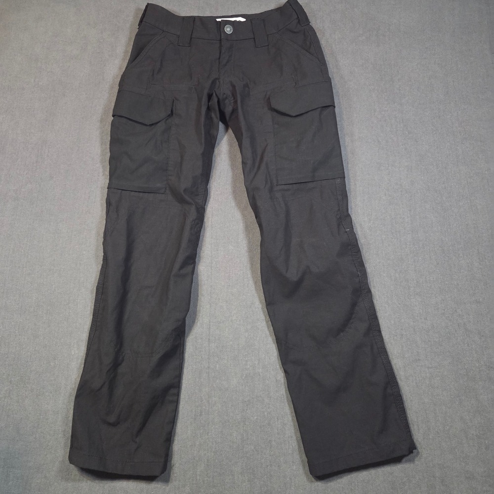 First Tactical Cargo Pants Womens 2 Regular Black Ripstop Utility Trousers